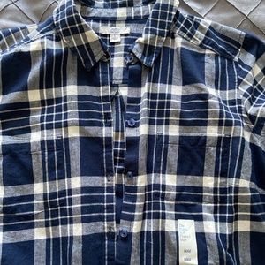 Women’s flannel top